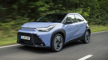 Toyota Aygo X Hybrid - front tracking 